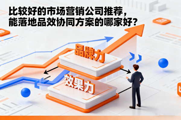營銷管理：比較好的市場營銷公司推薦，能落地品效協同方案的哪家好？